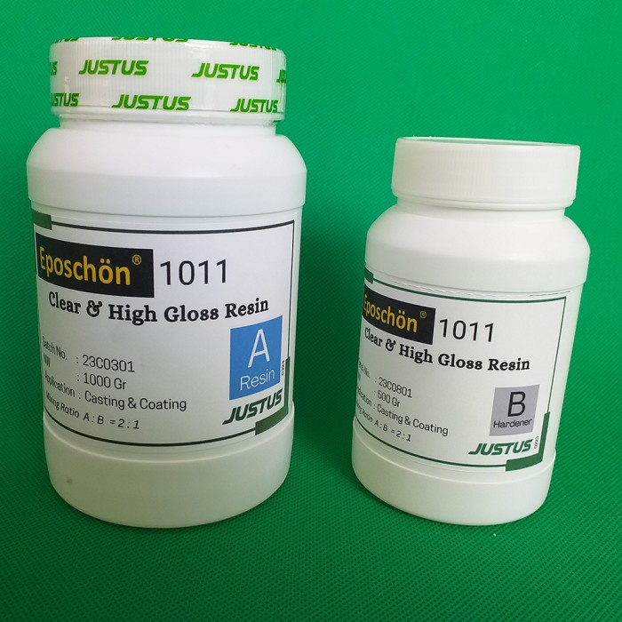 EPOSCHON 1011 A qty 1 kg and EPOSCHON 1011 B qty 500 gram