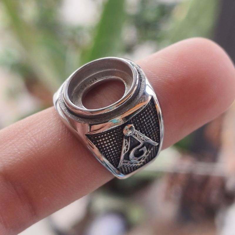 Ring Cincin Titanium Super G 12X10
