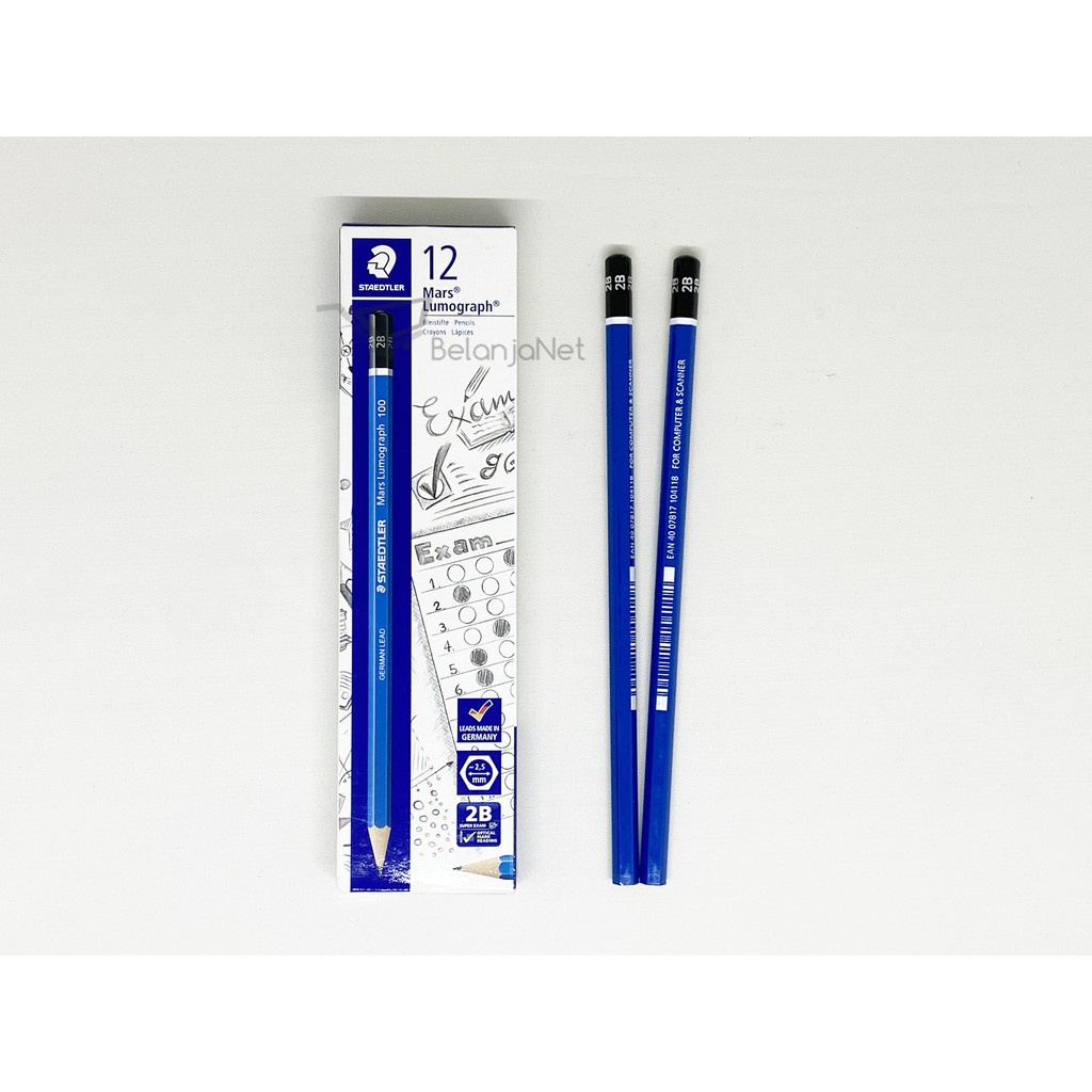 

Pensil 2B Staedtler Dijamin Original / Asli [1Lusin]