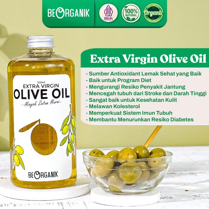 

Extra Virgin Olive Oil ml - Minyak Zaitun Murni Beorganik