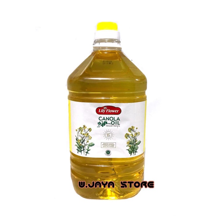 

Canola Oil Lily Flower / Minyak Kanola 5lt
