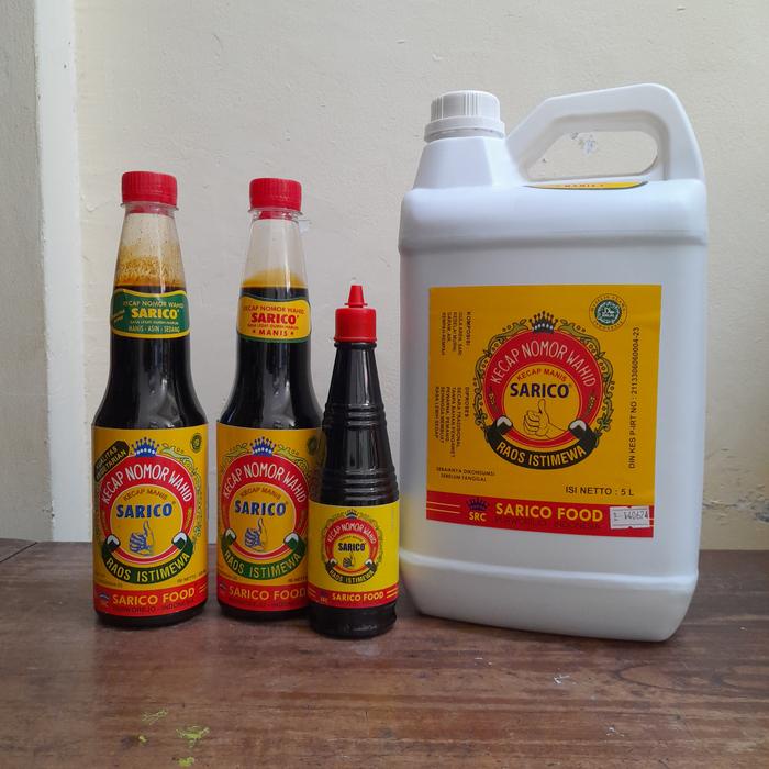 

Kecap Manis Sarico Jeren 0ml Botol Kental