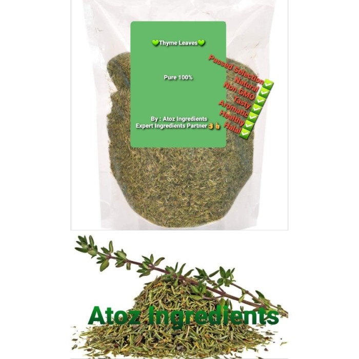 

Turky - Thyme Leaves Dried 1kg/ Serbuk Daun Timi 1kg
