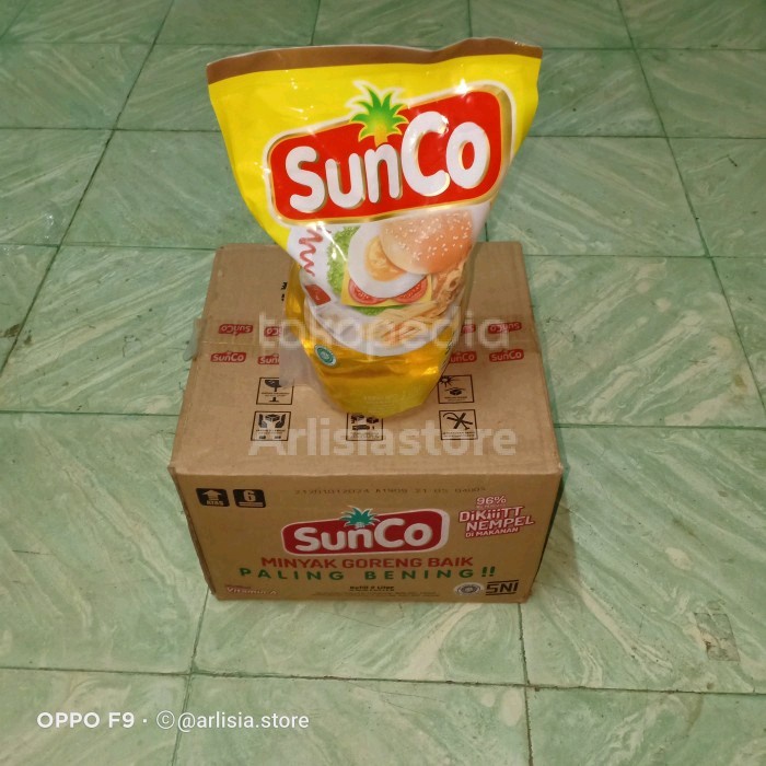 

SUNCO~ MINYAK GORENG KEMASAN 2LITER