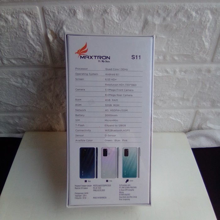 (Expert) Terlaris Maxtron S11 Galaxy Ram 4Gb ROM 32Gb Garansi RESMI paling laku