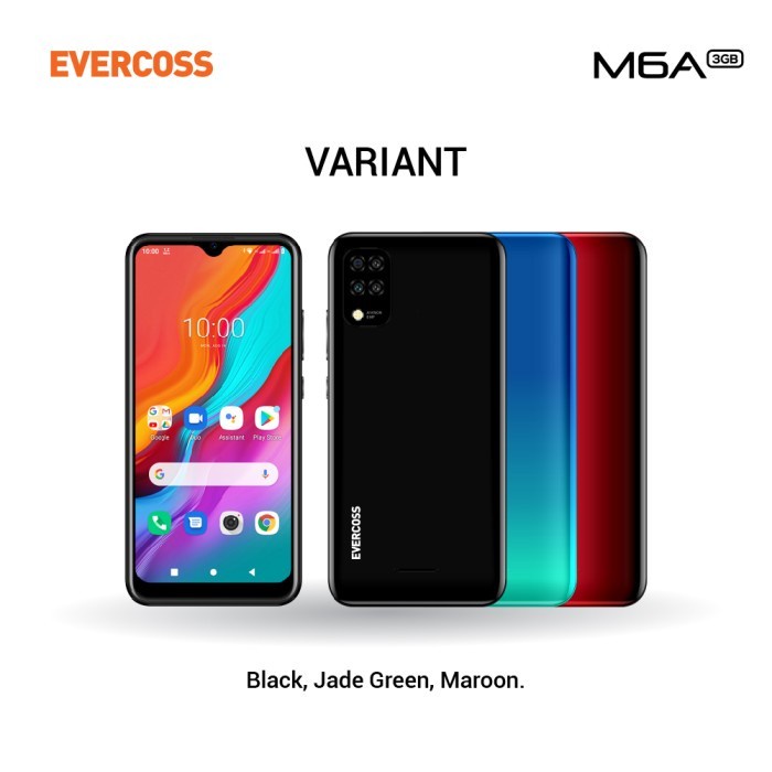 (Expert) EVERCOSS M6A (3GB) - RAM 3GB / ROM 16GB