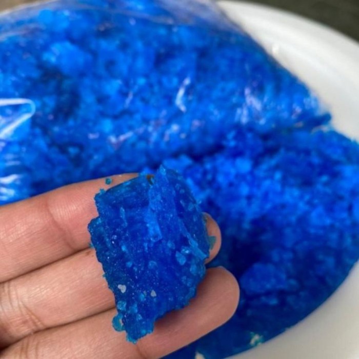 (Expert) Terusi/brusi/Cooper sulfat/prusi/cupri pembersih kolam 1kg