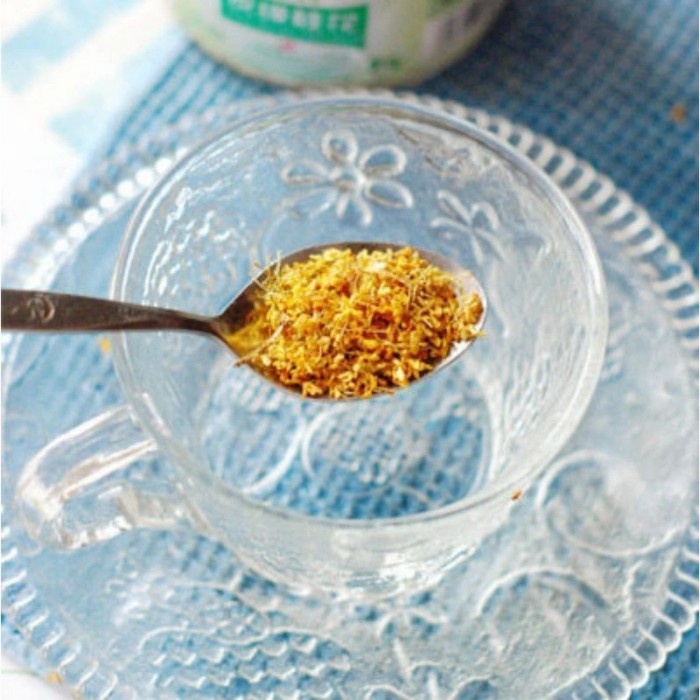 

BEST !! OSMANTHUS FLOWER TEA : PURE OSMANTHUS FLOWER TEA (20 Gram - 50 Gram)