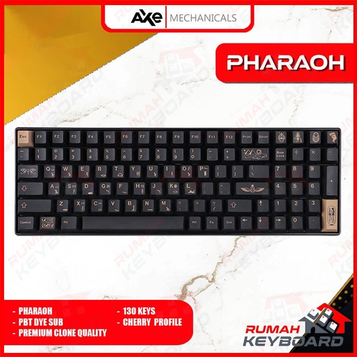 [Expert] KEYCAP - KEYCAPS - CHERRY - PHARAOH - PBT - DYE SUB