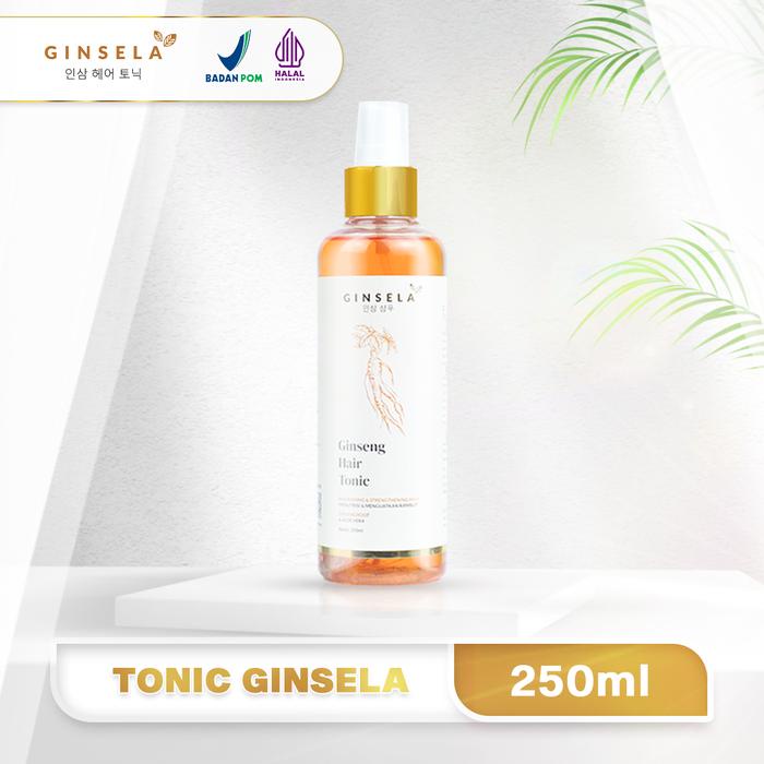 Promo Terbatas 1 Botol Hair Tonic Ginsela Atasi Masalah Rambut Kepala Aman