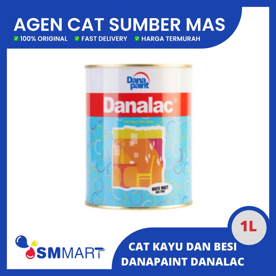 UM1 CAT MINYAK / CAT KAYU / CAT BESI DANALAC / DANA PAINT 1 KG