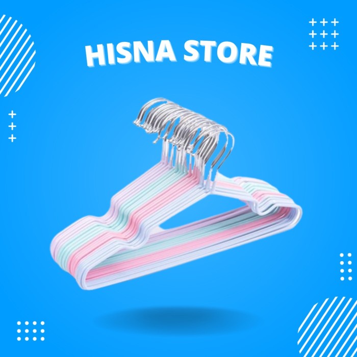 Hanger Stainless Steel Dewasa Hanger Coating Hanger Warna