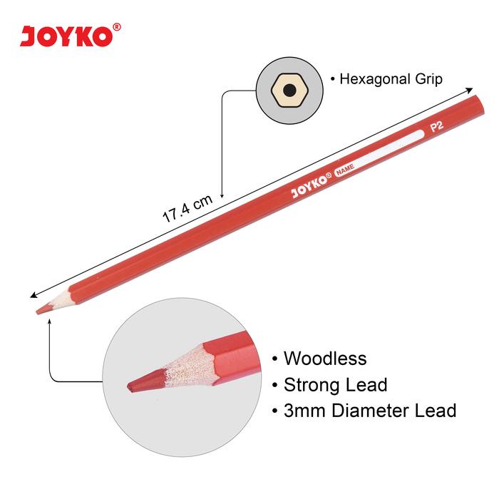

Joyko Colour Pencil 12 24 36 Colours / Pensil Warna Joyko 12 24 36 Warna Kayu