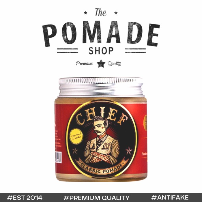 Chief Red Pomade