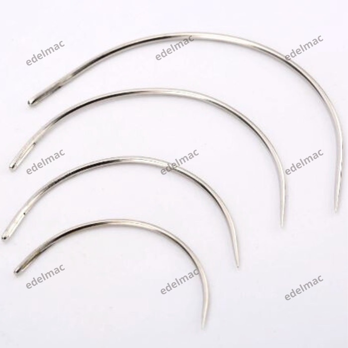 

Jarum Jahit Tangan Lengkung Bentuk C Sewing Curved C-shaped NeedleTool