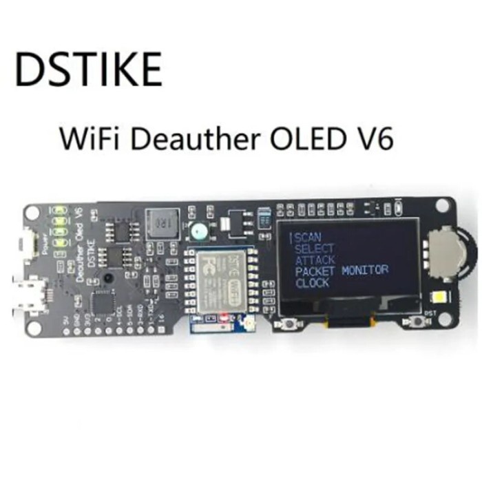 DSTIKE WiFi Deauther OLED V6 Deauther Monster V5 ESP8266 Development