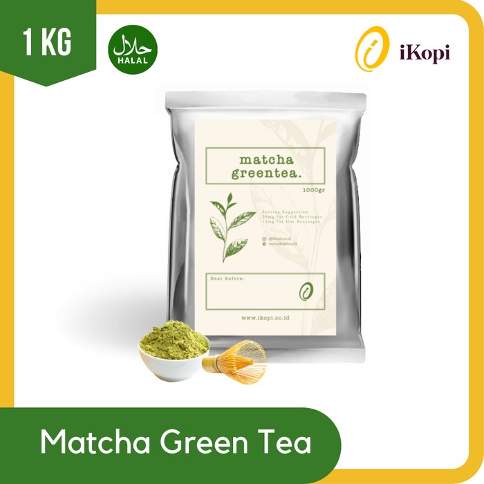 

Ikopi Bubuk Minuman Rasa Matcha Green Tea 1 kg