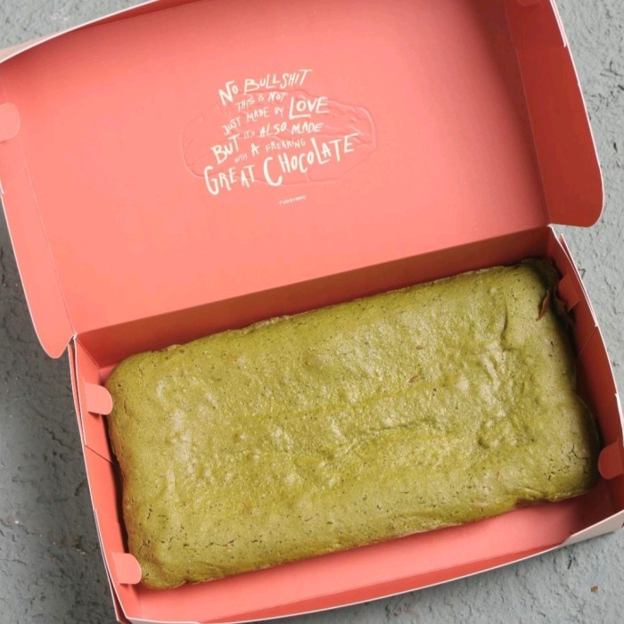 

Fudgybro Matcha Brownie Large size
