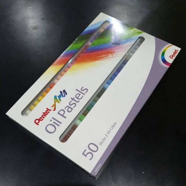 

IK! Pentel Crayon Oil Pastel Mewarnai 50 Warna
