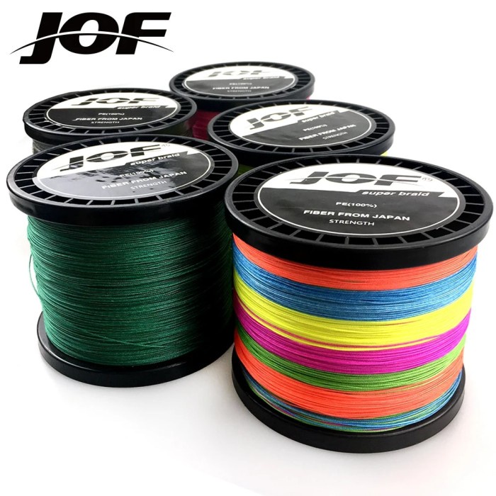 JOF 300m 500m 1000m Super Strong Japanese 8 Strands Multifilament PE