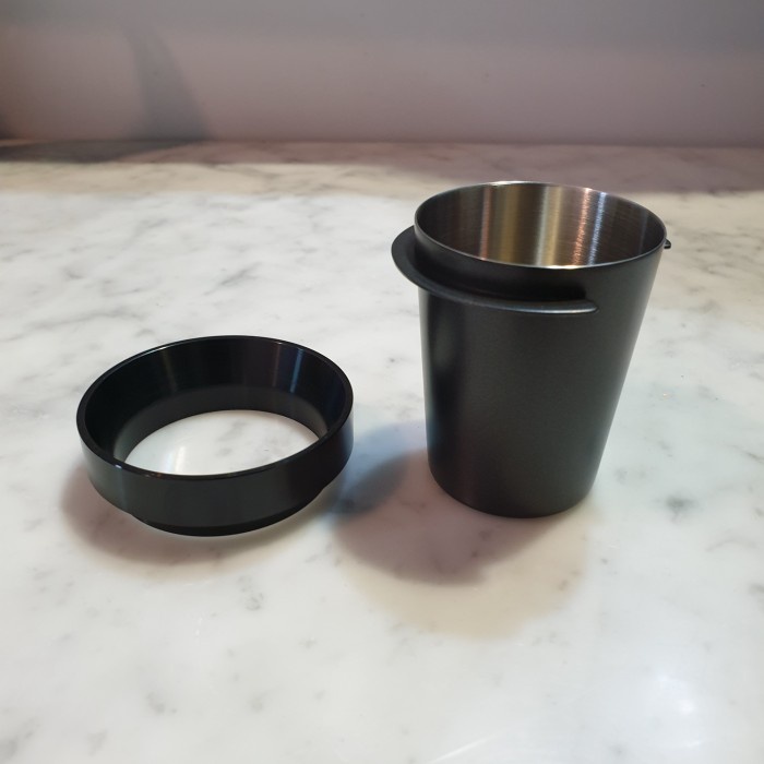

Paket Dosing Cup 58mm + Dosing ring magnetic stainless 58mm coffee