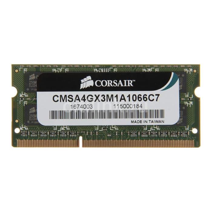RAM 8GB MEMORY MACBOOK WHITE UNIBODY 2009 CORE 2 DUO 2.26 13 CORSAIR