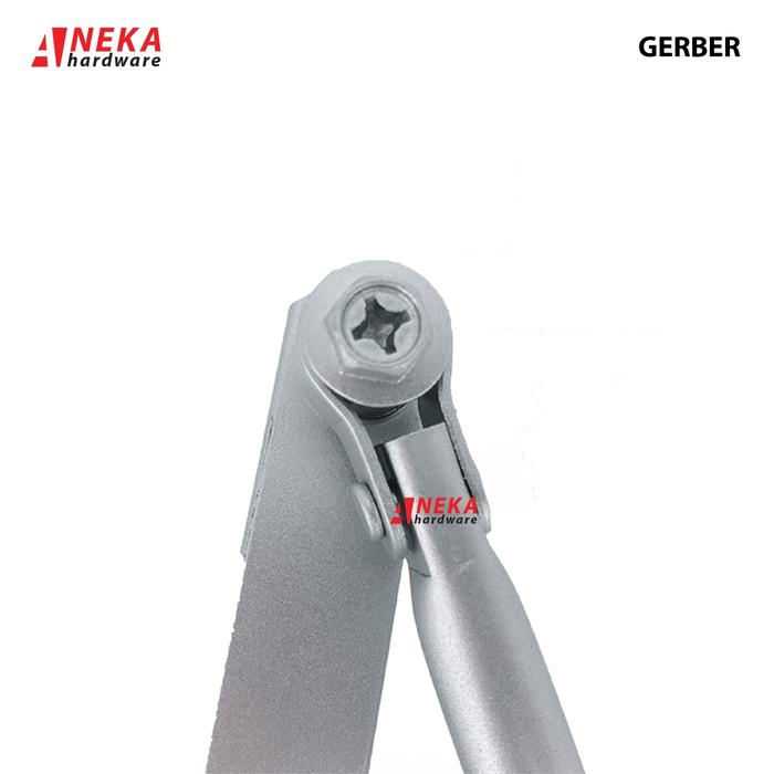 DOOR CLOSER GERBER A-62 H/O SILVER / PENUTUP OTOMATIS