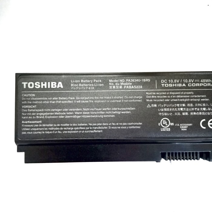 BATERAI BATRAI TOSHIBA U400 U405 U405D M305 PA3634-1BRS PA3634-1BAS