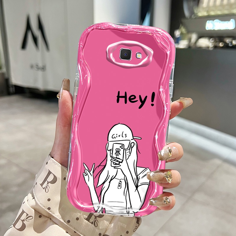 Casing Hp Untuk Samsung Galaxy J7 Prime J2 Prime J7 Prime 2 Case Gadis fashion Cesing Softcase Silik