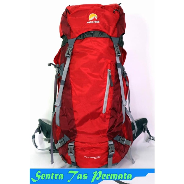 Tas gunung sunature futura pro 60 plus 5 liter 9182 tas carrier 65 LT