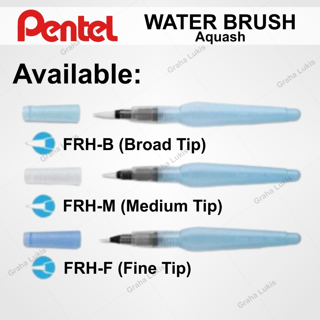 

IK! Pentel Aquash Water Brush - Fine