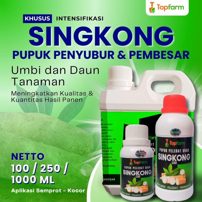 siapkirim- Pupuk Singkong Terbaik / Booster Cair Khusus Tanaman Singkong / Pupuk Daun Hijau Singkong