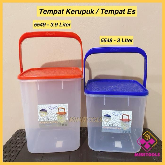 siapkirim- Toples Kerupuk 3 Liter 4 Liter / Tempat Kerupuk Tempat Es Buah / Souvenir Ultah Anak