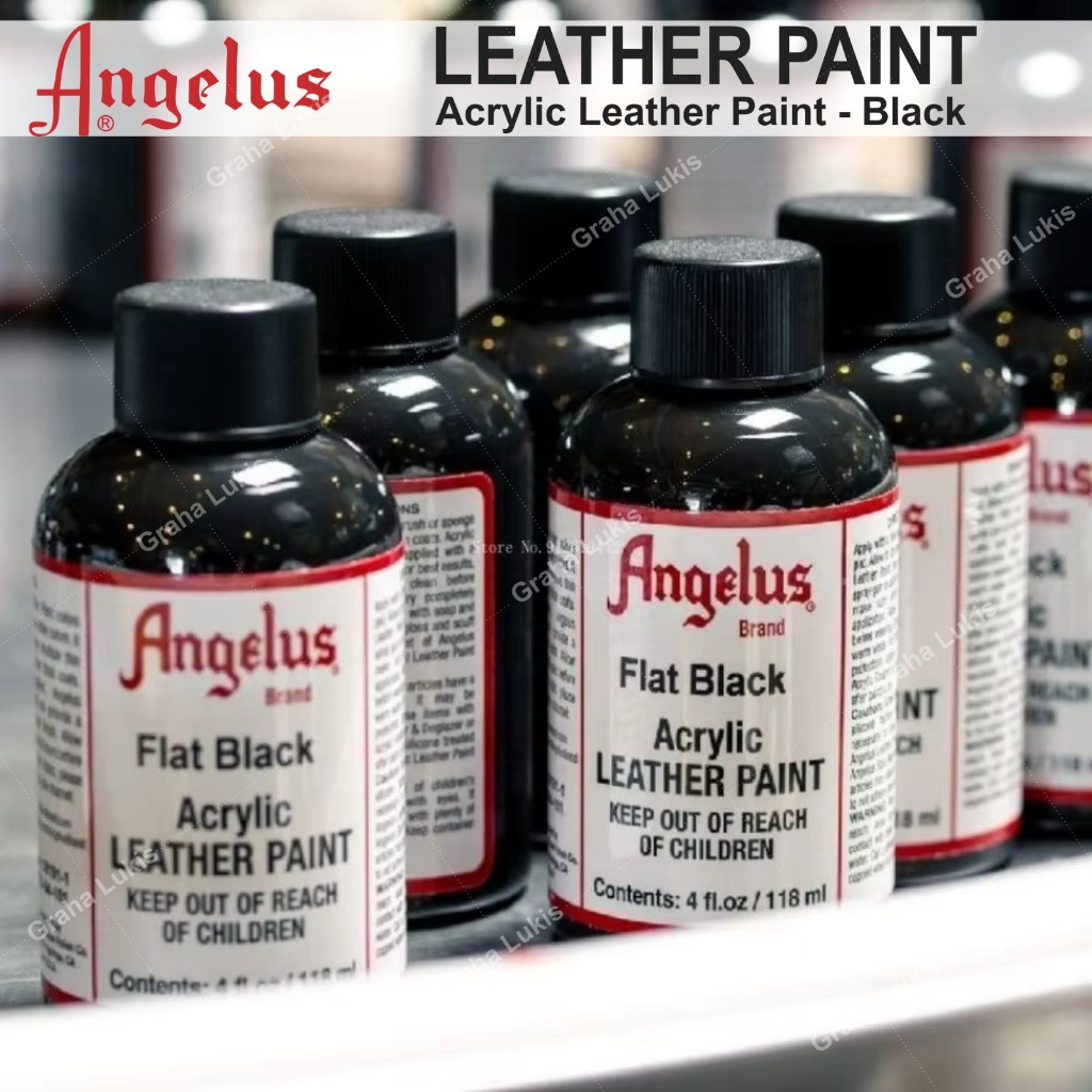 

IK! Angelus Acrylic Leather Paints - Black 4 oz