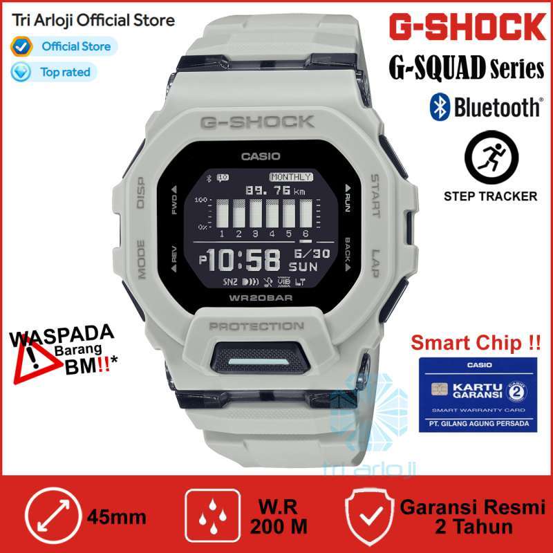 Casio G-SHOCK GBD-200UU-9DR Jam Tangan Pria Digital GBD200 G-SQUAD GSHOCK GBD-200UU-9 *