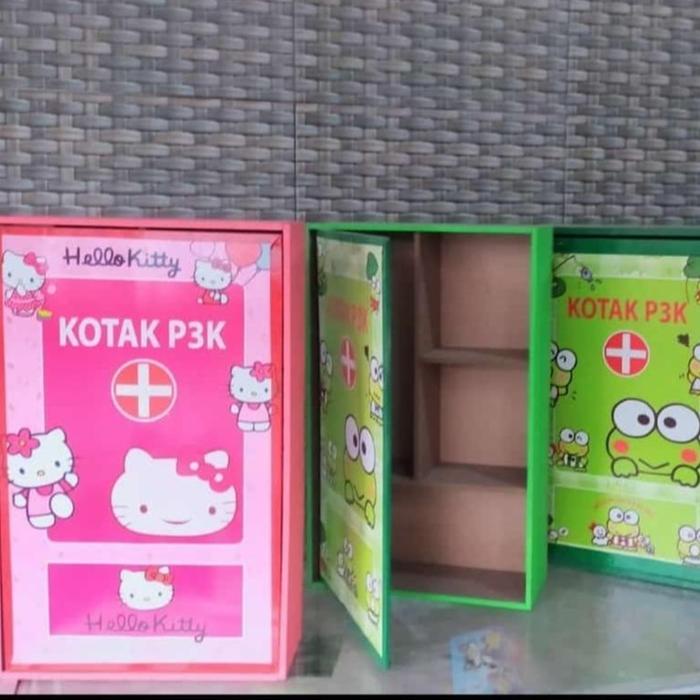 siapkirim- kotak p3k kotak p3k karakter kotak obat