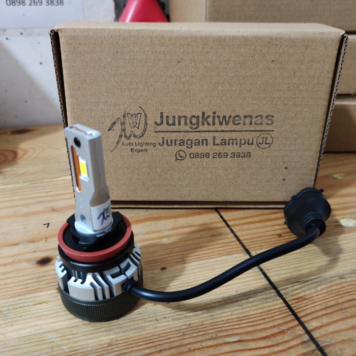 Led Jl55 4300K H7 H8 H9 H11 H16 Hb3 Hb4 Hir2 Warm White Putih Kuning