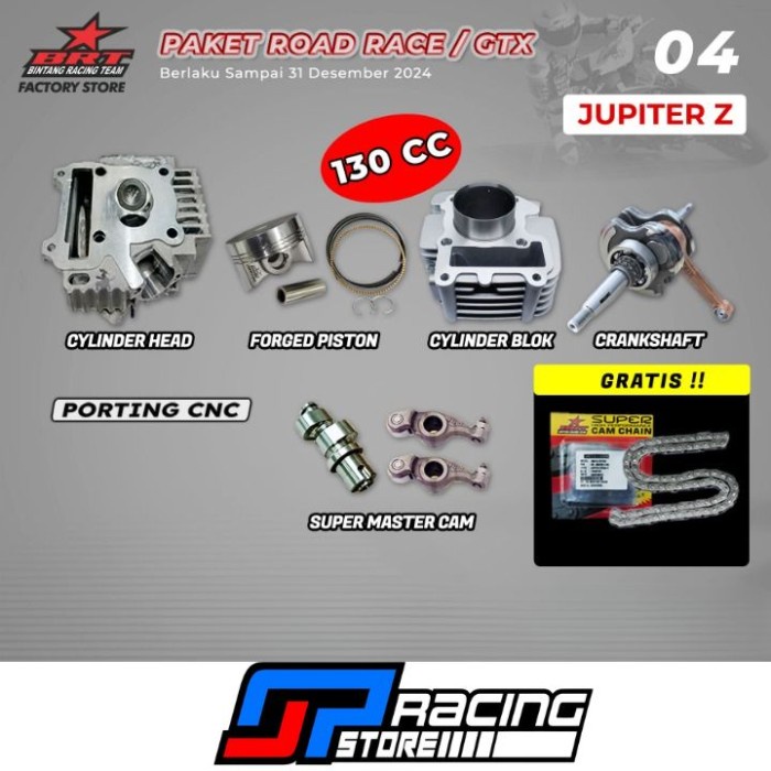 BRT PAKET ROAD RACE / GTX 4 JUPITER Z