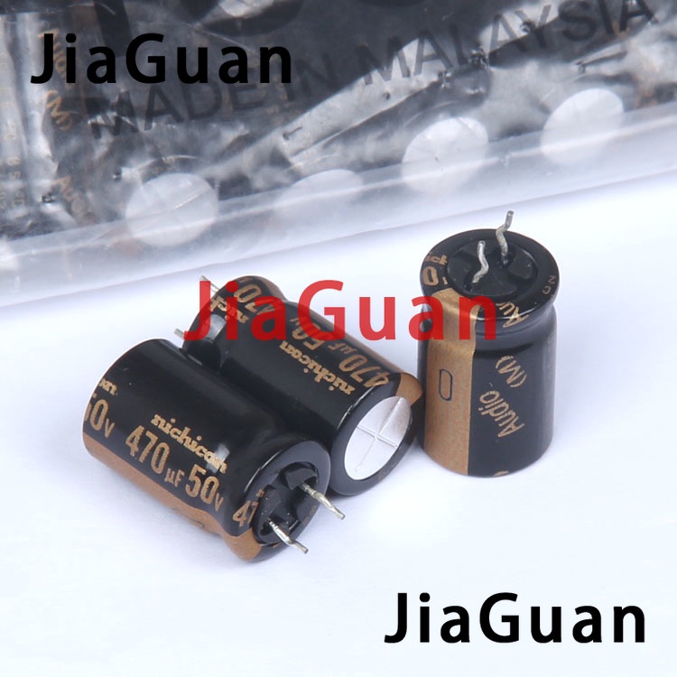 MONEYRAIN 20pcs NICHICON audio 50V470UF 12.5x20MM electrolytic capacitor 470uF/50v 85 degrees 470uf 