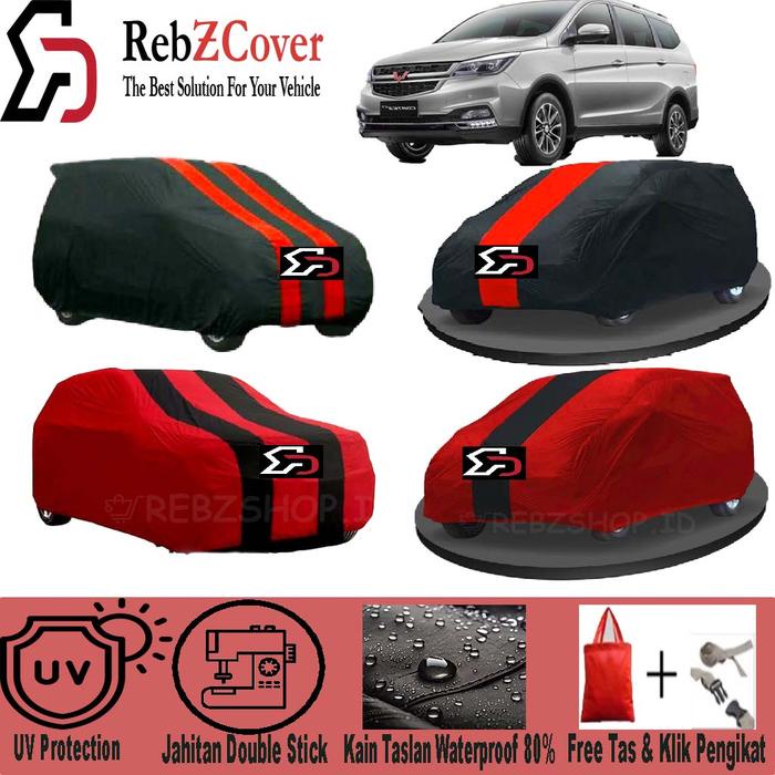 Premium Cover Sarung Mobil Wuling Cortez Indoor Outdoor Terbaik High Quality accessories aksesoris