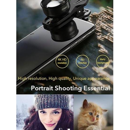 YOK DI CO. APEXEL 85MM HB2X PROFESSIONAL HD PORTRAIT LENS SMARTPHONE MOBILE PHONE HP