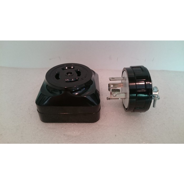 Meikosha, Male / Female, 4 Pin Lock 20A (20 Amp) Plug/Socket 250V