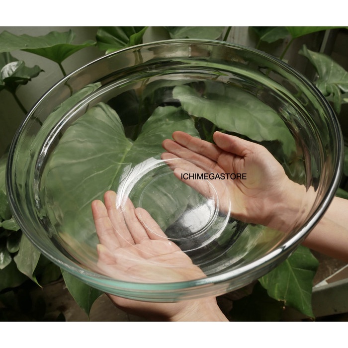 silahkan- Mangkuk Sayur Kaca Besar KIG Diameter 25 cm Mangkok Sayur