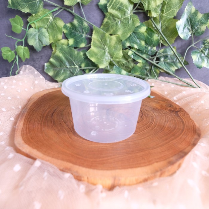 silahkan- Thinwall Bulat 300 ml Thinwall Bowl Mangkok Plastik Cup Bowl 300ml