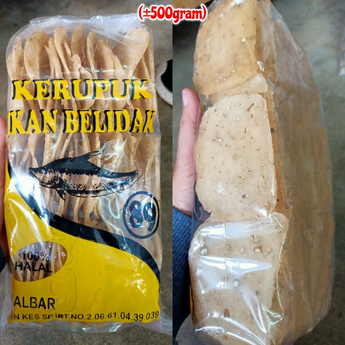 

Kerupuk Ikan Belidak 89 / Kerupuk Ikan Belida Sahang Kerupuk Pontianak