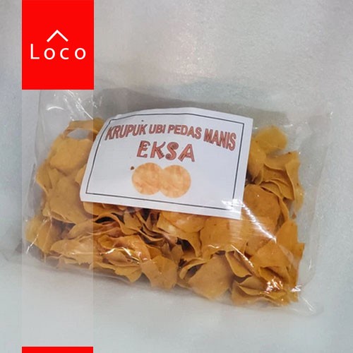 

Krupuk Ubi Pedas Manis Eksa 500gr