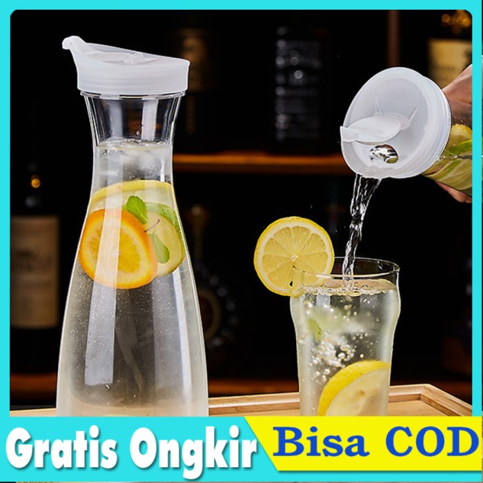 silahkan- Water Pitcher Jug Minum Teko Akrilik Botol Air Infused Water Bottle