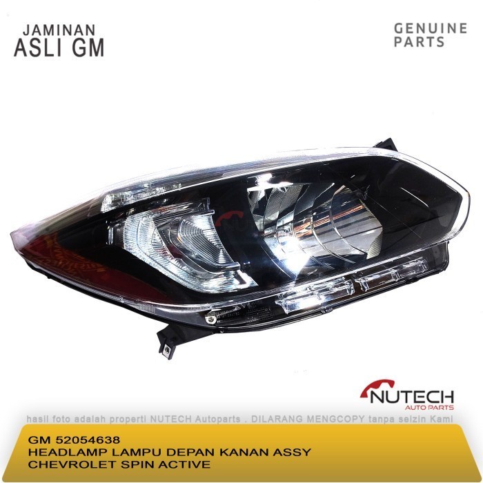Headlamp Lampu Depan Kanan ASSy Chevrolet Spin Activ Active ORI GM
