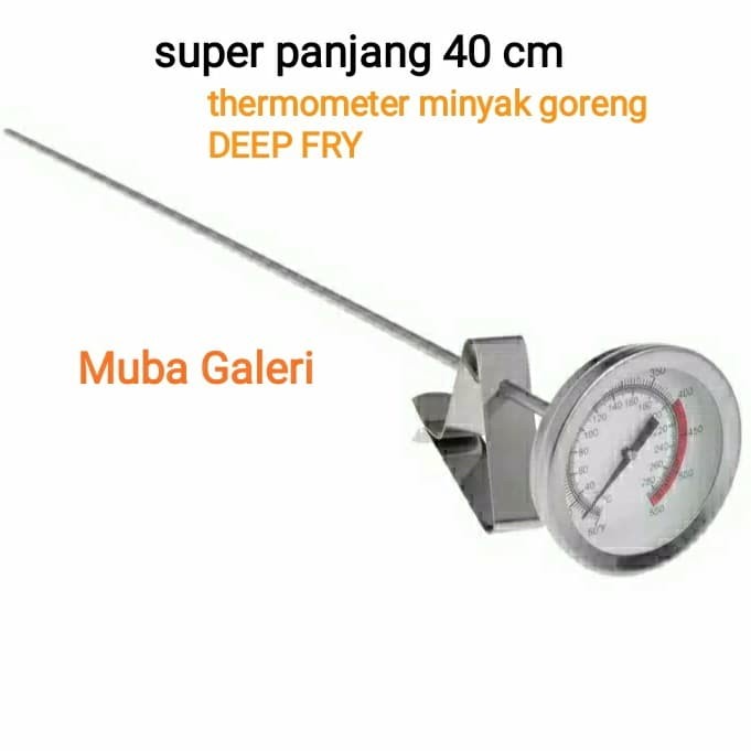 silahkan- THERMOMETER UKUR SUHU PANAS MINYAK GORENG THERMOMETER DAPUR