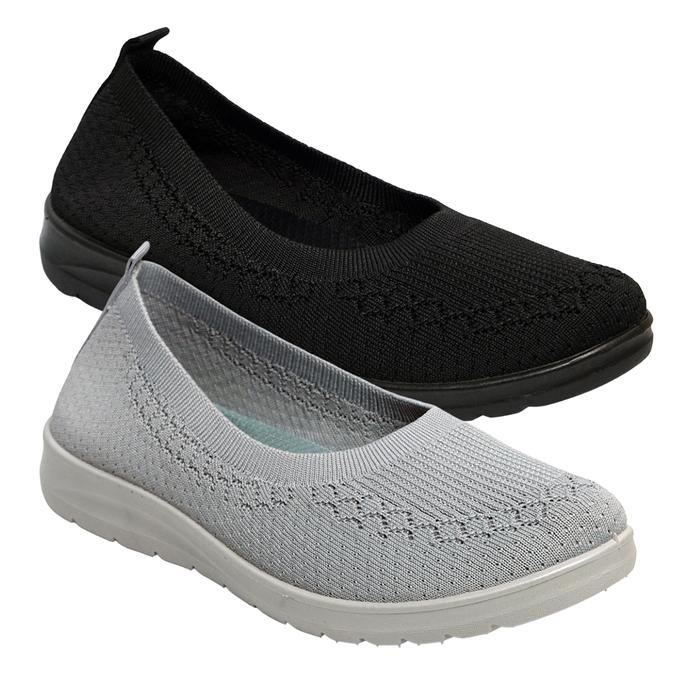 Dr. Kevin Sepatu Olahraga Sport Wanita Sneakers Flyknit 589-049